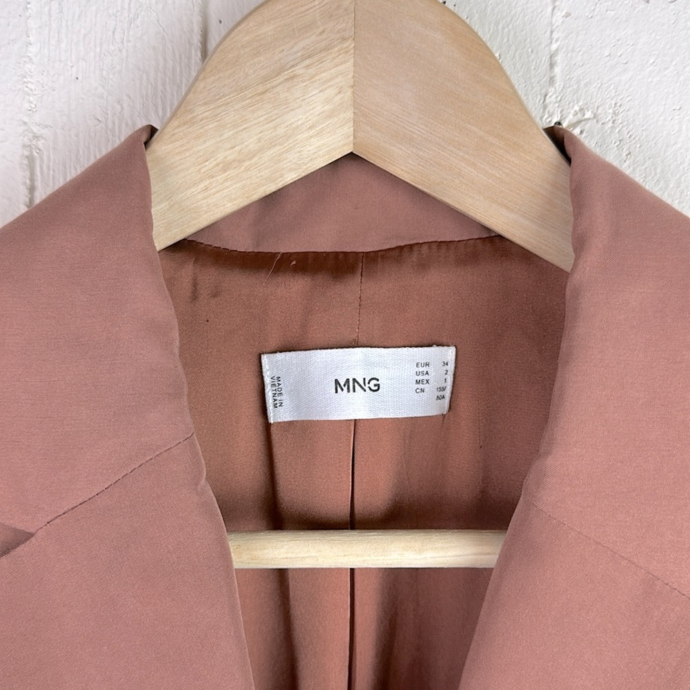 Mango Double Button Modal Blazer - image 8